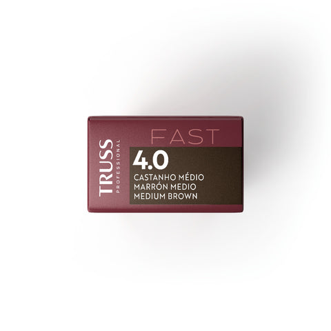 PERMANENT FAST COLOR - 4.0 MEDIUM BROWN 60G / 2.1 OZ