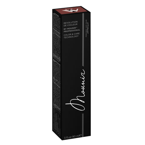 MOUNIR REVOLUTION PERMANENT HAIR COLOR, ICY CHOCOLATE 4.18